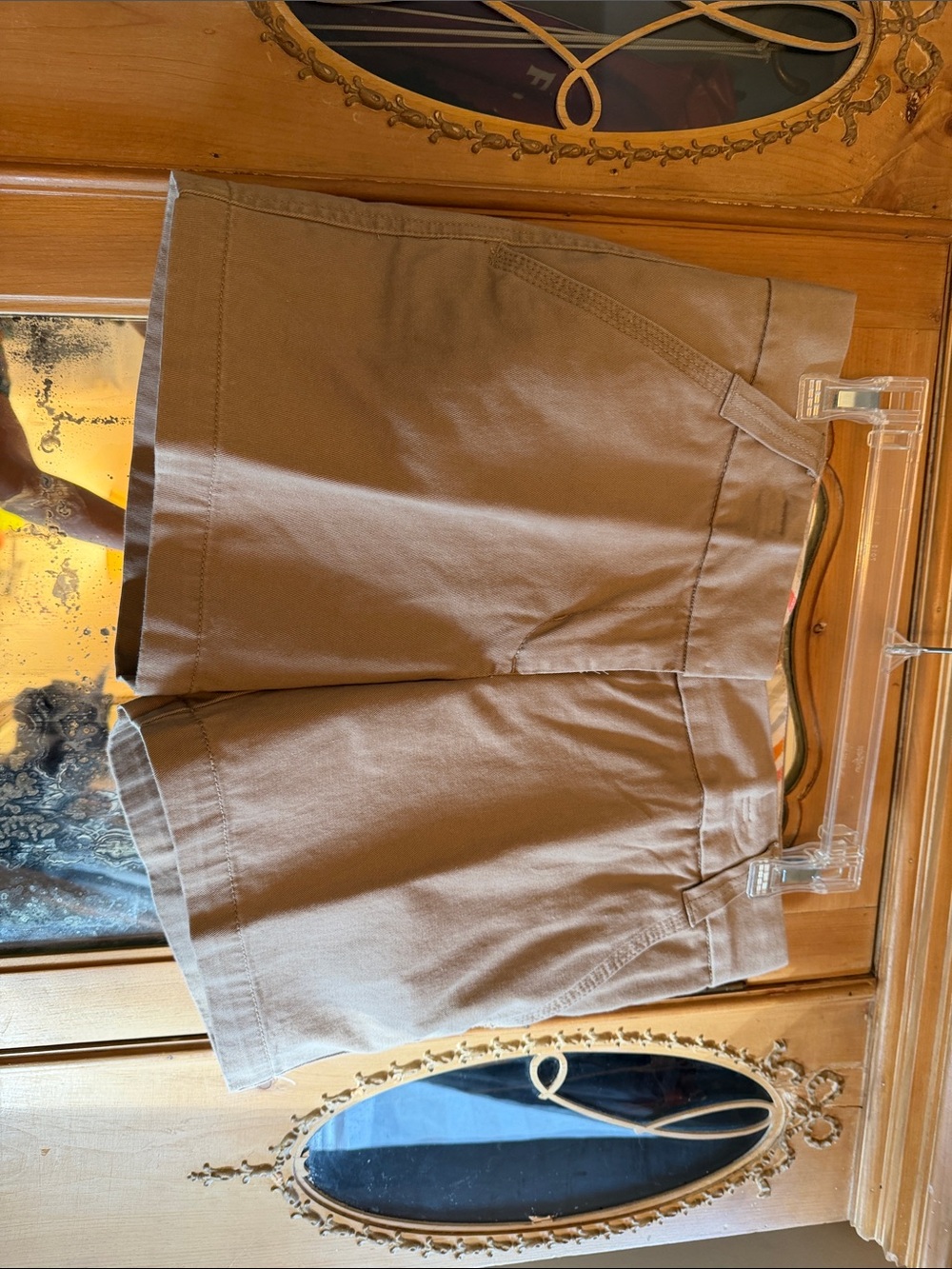 J. Crew Khaki Cotton Bermuda Shorts